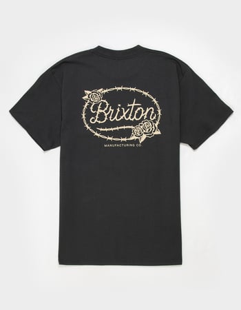 BRIXTON Barbed Wire Mens Tee Primary Image