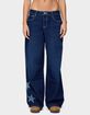 EDIKTED Trish Stars Low Rise Baggy Jeans image number 1