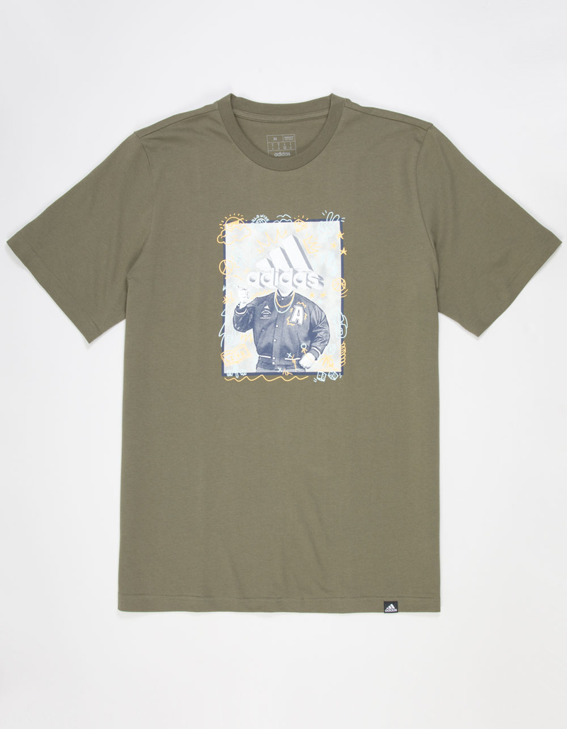 ADIDAS Doodle Mens Tee OLIVE Tillys