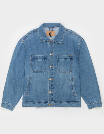 THRILLS Canyon Mens Oversized Denim Jacket Primary Image