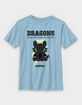 HOW TO TRAIN YOUR DRAGON Everyone Loves Toothless Unisex Kids Tee image number 1