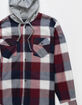 RSQ Mens Hooded Flannel image number 2