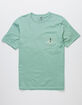 VISSLA Cruzzy Eco Mens Pocket Tee image number 2