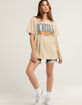 O'NEILL Morning Womens Oversized Tee image number 6