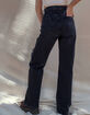 WEST OF MELROSE Destructed Wide Leg Womens Jeans image number 3