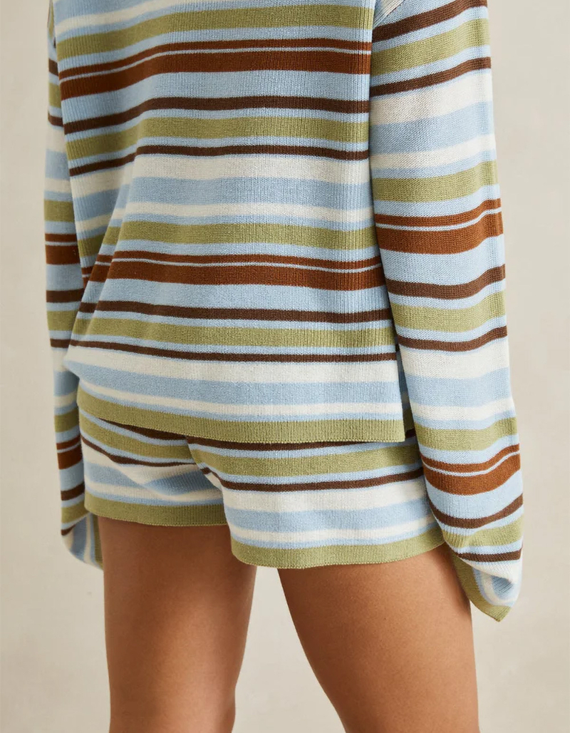 RHYTHM Frankie Womens Stripe Shorts image number 3