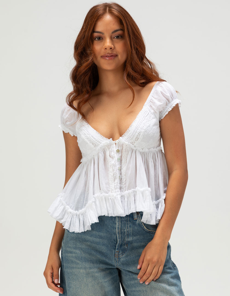 BDG Urban Outfitters Skylee Womens Blouse image number 0