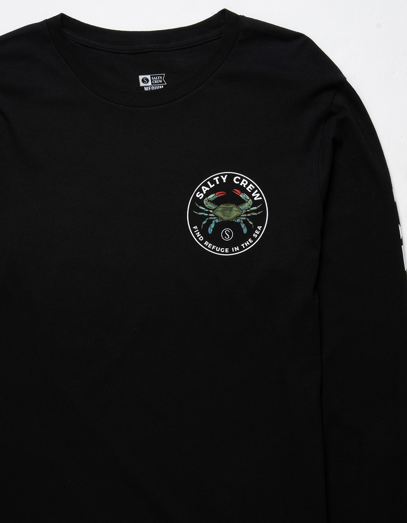 SALTY CREW Blue Crabber Premium Mens Long Sleeve Tee image number 2