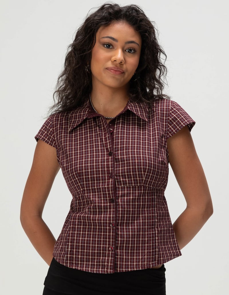 RSQ Womens Button Up Shirt image number 0