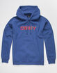 OBEY Trace Mens Royal Hoodie image number 1