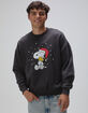 RSQ x Peanuts Snow Mens Oversized Crewneck Sweatshirt image number 1
