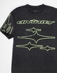 ALPHA COLLECTIVE Divinity Mens Boxy Tee image number 3