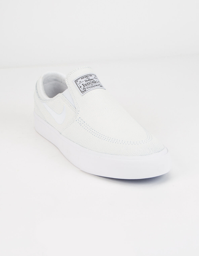 NIKE SB Zoom Stefan Janoski Slip RM Premium White Shoes image number 1