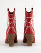 MIA Wendi Womens Western Short Boots image number 4