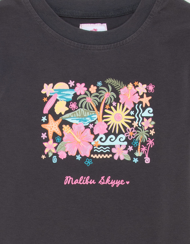 MALIBU SKYYE Beach Icon Girls Tee image number 4