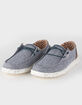 HEY DUDE Wendy Chambray Womens Slip On Shoes image number 1