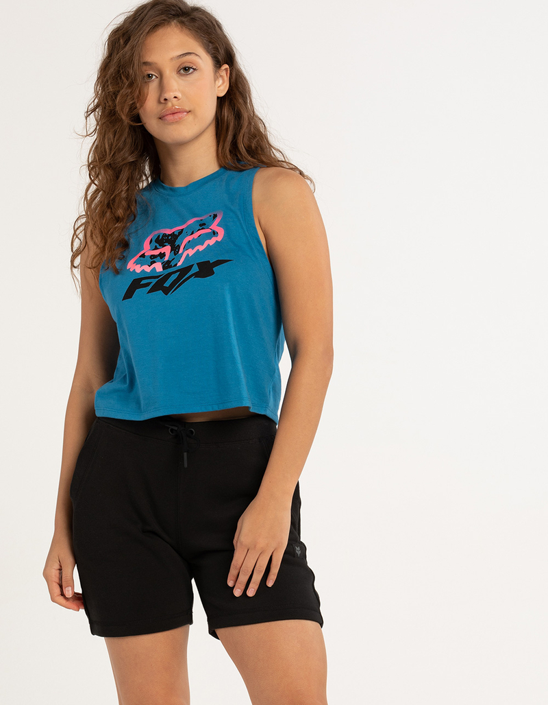 FOX Level Up Womens French Terry Shorts image number 0