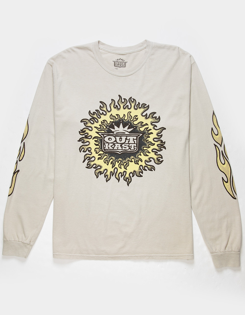 OUTKAST FLAMES Mens Long Sleeve Tee image number 0