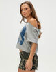 BDG Urban Outfitters 89 Slash Womens Off The Shoulder Tee image number 3