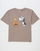 RSQ x Peanuts Mens Snoopy's Spooktacular Halloween Oversized Tee image number 1