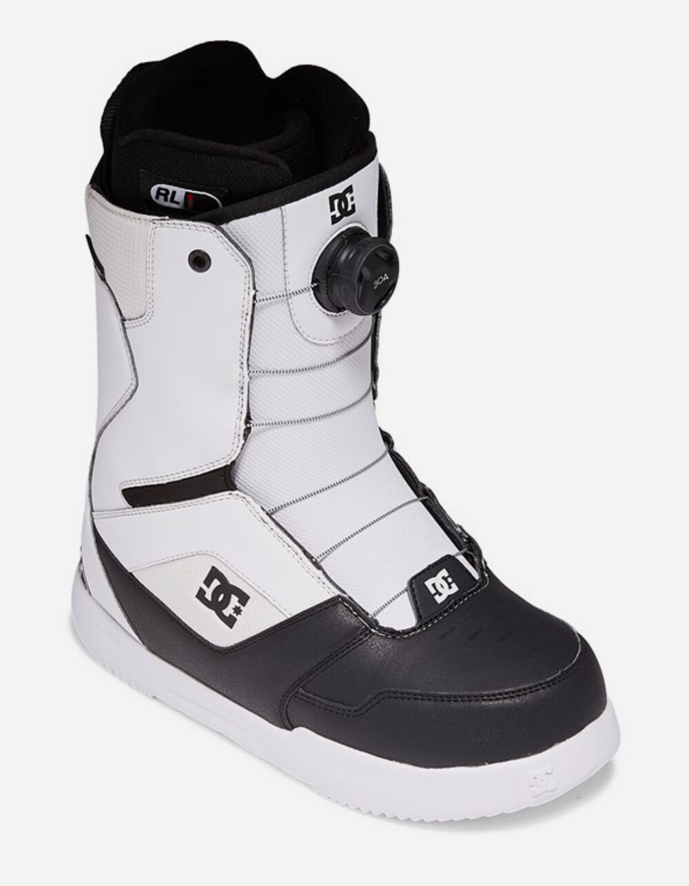 dc snowboard boots white