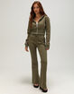 TRUE RELIGION Studded Womens Mid Rise Flare Sweatpants image number 1