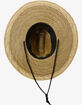 QUIKSILVER Destinado Pierside Mens Straw Lifeguard Hat image number 2