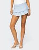 EDIKTED Kayla Ruffled Eyelet Mini Skort image number 1