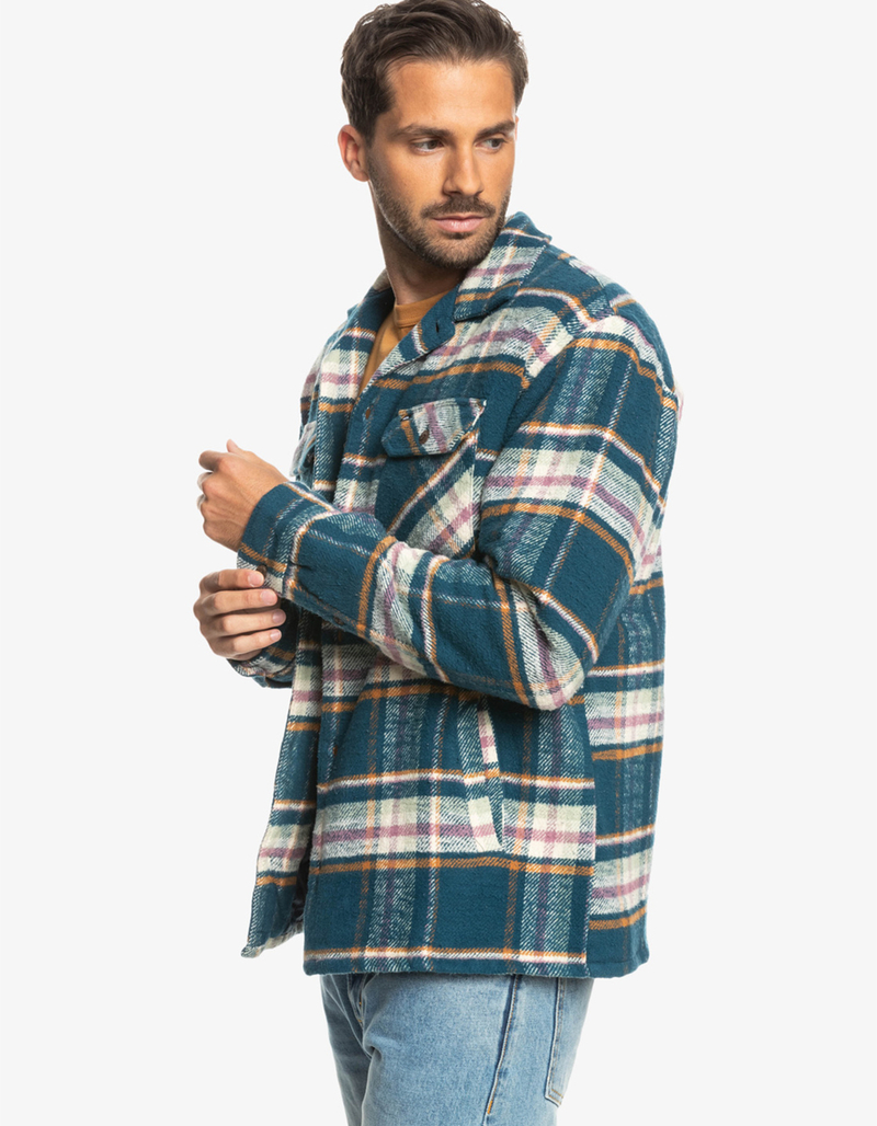 QUIKSILVER Brae Lined Mens Flannel image number 2