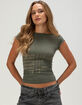 BDG Urban Outfitters Seamless Grunge Womens Baby Tee image number 1