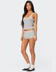 EDIKTED Sofi Striped Ribbed Tank Top image number 4