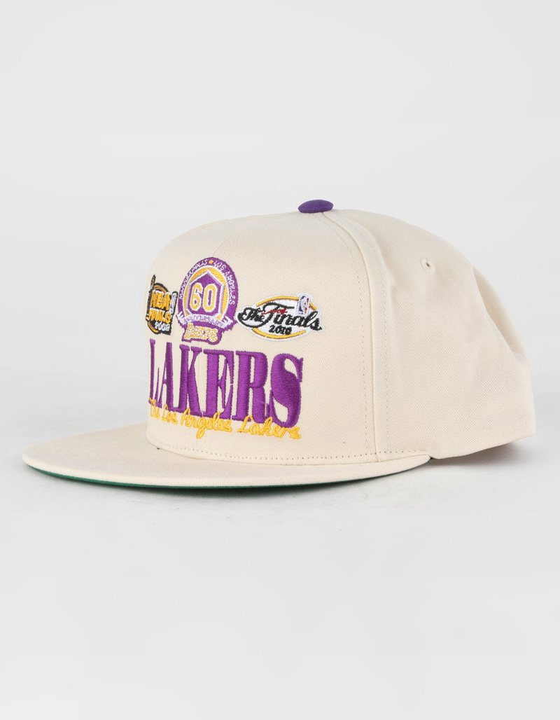 MITCHELL & NESS Los Angeles Lakers Snapback Hat image number 0