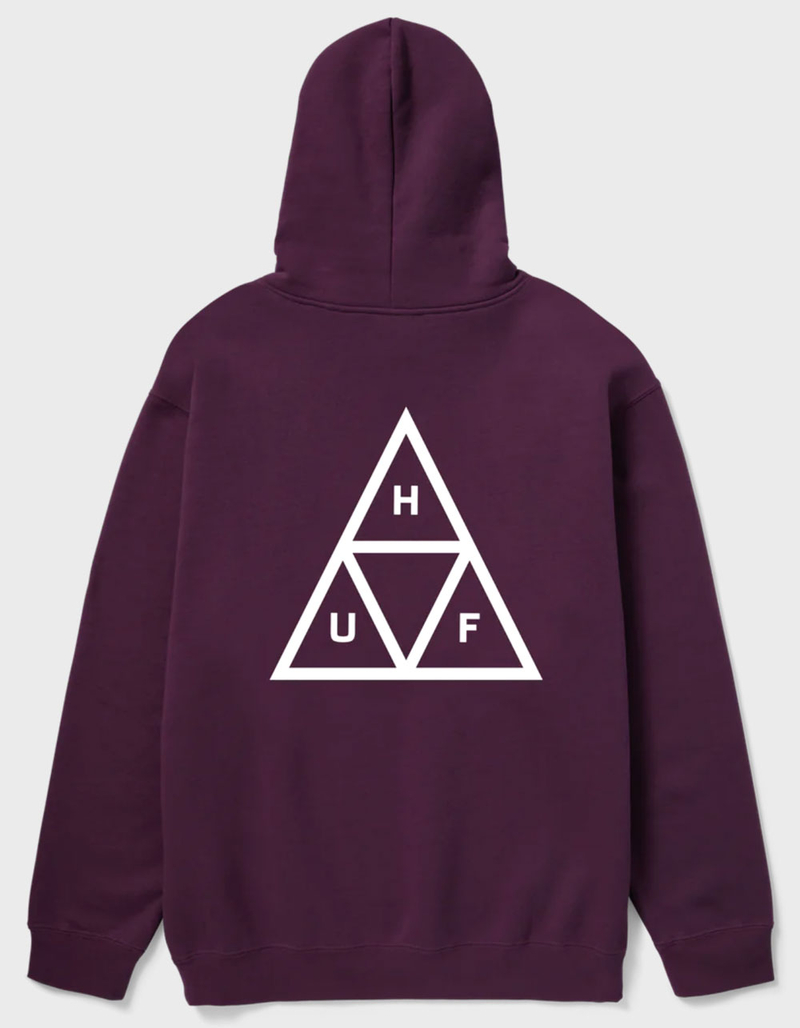 HUF Set Triple Triangle Mens Hoodie PURPLE Tillys
