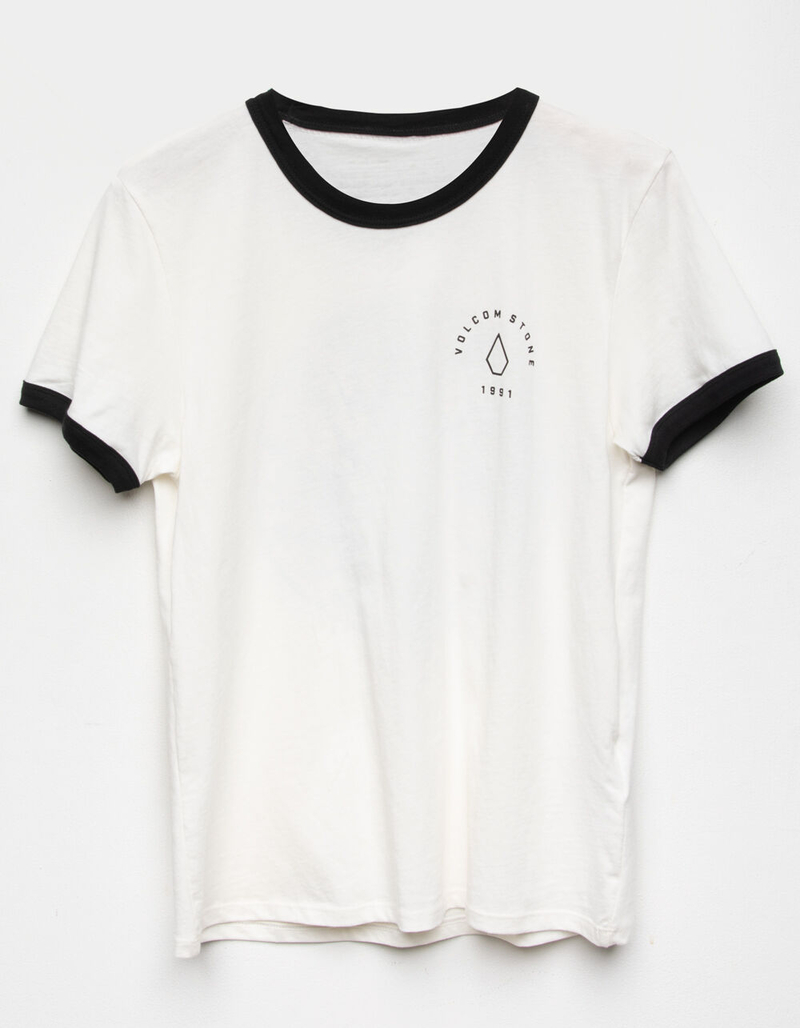 VOLCOM Truly Womens Ringer Tee image number 5