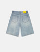 WESC Mens Denim Long Shorts image number 2
