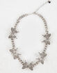 FULL TILT Butterfly Rhinestone Choker image number 1