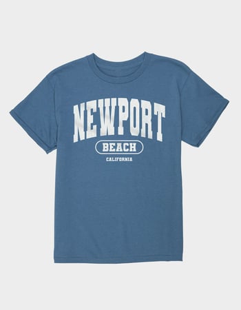 NEWPORT BEACH Collegiate Unisex Kids Tee Primary Image