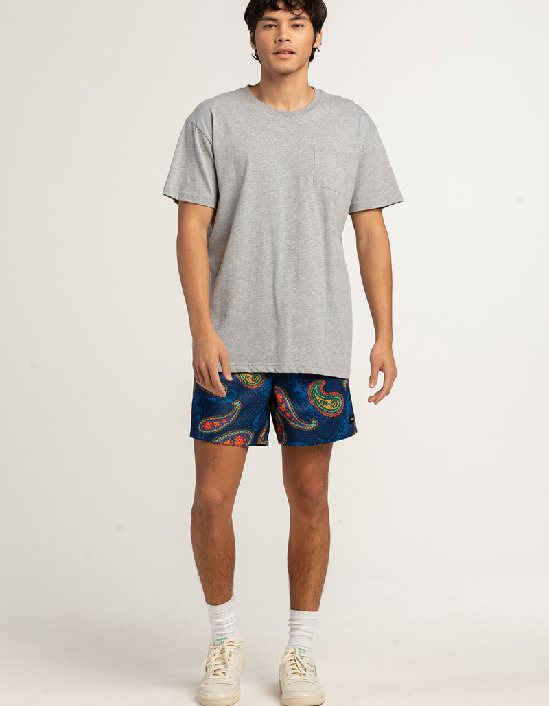 RSQ Mens 5" Mesh Shorts image number 7