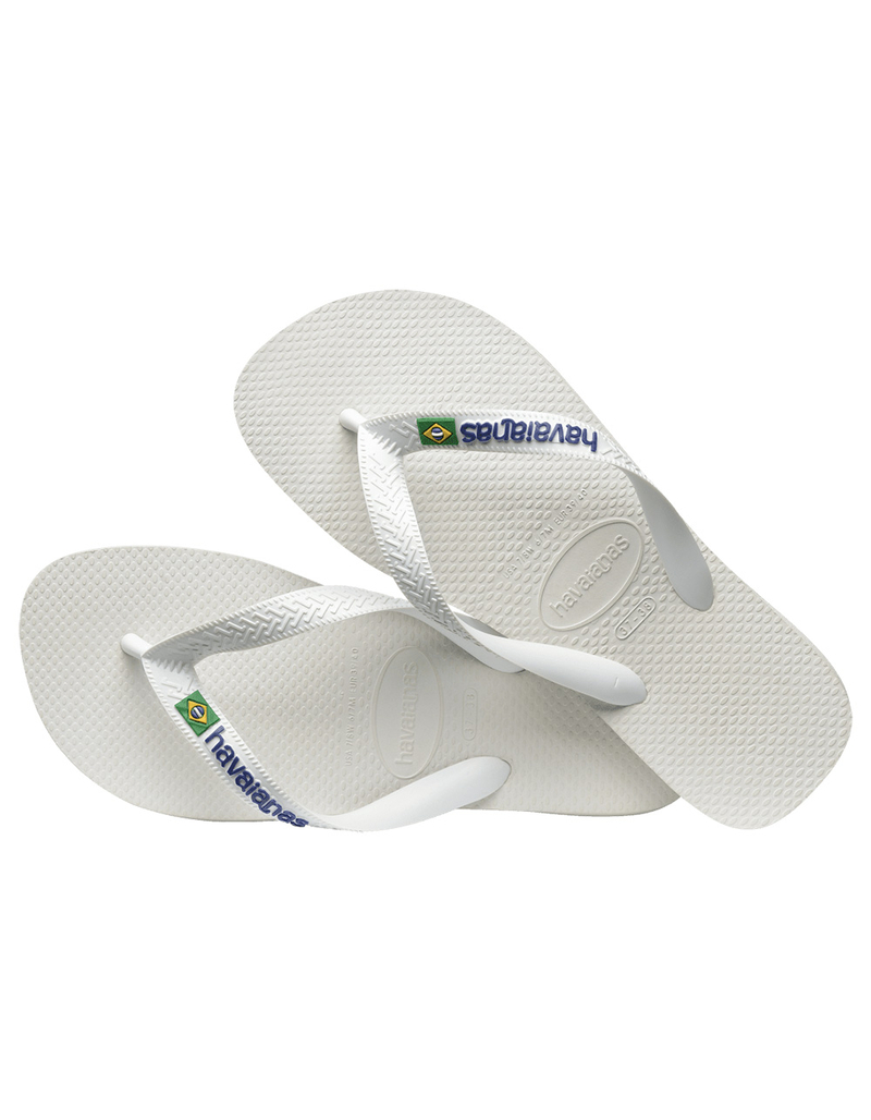 HAVAIANAS Brazil Logo Womens Flip Flops image number 3