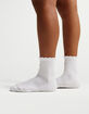 NIKE Everyday Elevated Womens Micro-Crew Socks 2 Pack image number 3