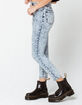 RSQ Acid Wash Womens Mom Jeans image number 3