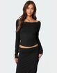 EDIKTED Johanna Cowl Neck Top image number 1