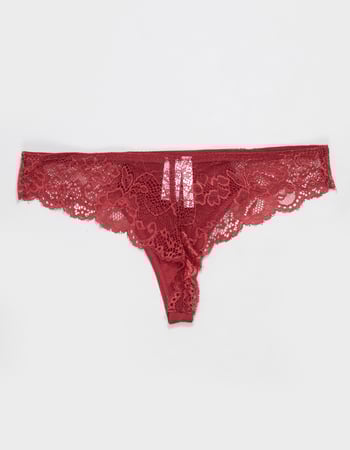 FULL TILT Micro Lace Thong Alternative Image