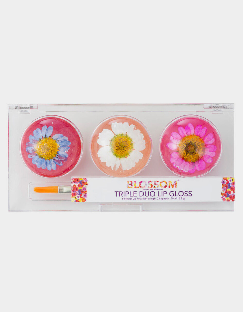 BLOSSOM Triple Duo Lip Gloss Set image number 0