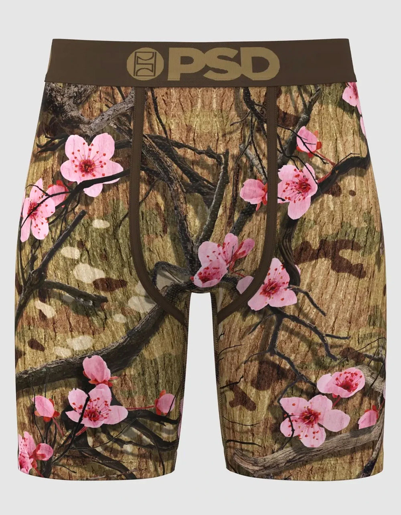PSD Wild Bloom Mens Boxer Briefs image number 0