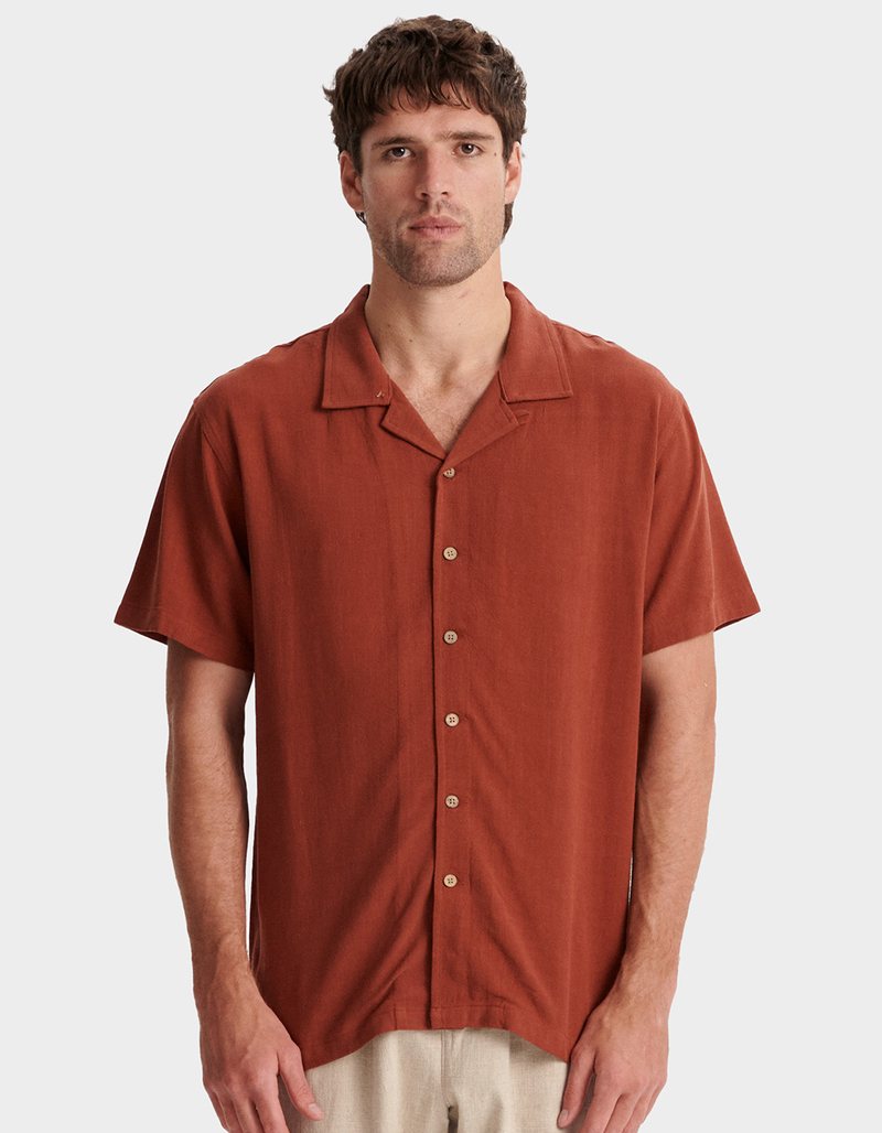 THE CRITICAL SLIDE SOCIETY Ernie Mens Resort Shirt image number 0