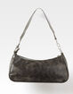Faux Leather Buckle Shoulder Bag image number 5