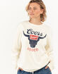 COORS Rodeo Womens Crewneck Sweatshirt image number 2