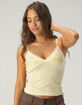 FULL TILT Womens Beaded Tank Top image number 4