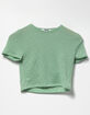 RSQ Womens Texture Baby Tee image number 5